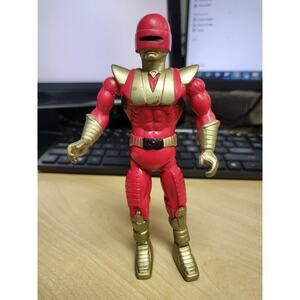1991 Lanard Atomic Rangers Action Figure Toy - The Red Atomic Ranger